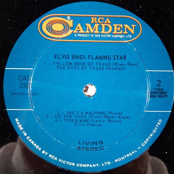 Elvis Presley - Flaming Star - Vinyl LP Record - Picture 4 of 4